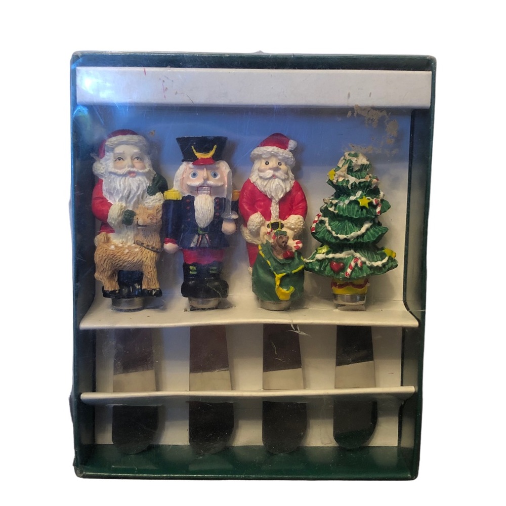Boston Warehouse Christmas Butter & Cheese Spreaders